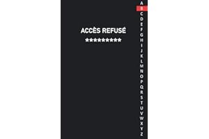 Carnet de Mots de Passe: Cahier pour vos identifiants et mots de passe Internet - répertoire alphabétique - Petit format "12.7 cm x 20.32 cm" - 110 pages