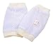 1 Pairs Reticular Crawling Baby Knee Pads Protector Kids Knee Pad YELLOW