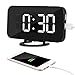 Produktbild Kidsidol 2 In 1 Creative LED Digital Wecker Dimmer Design Smart Power Bank Helligkeit einstellbar für Home Office Hotel mit 2 USB-Ladeanschluss und 1Power Cord Port (Weiß)