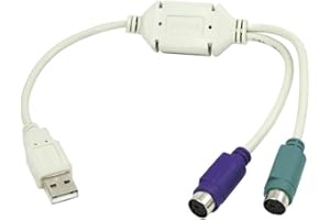 LogiLink Adapter USB to 2X PS/2, AU-0004