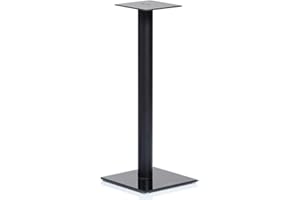 Norstone Epur Stand Nero Raso - Piedi per altoparlanti (coppia)