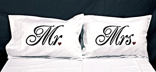 Buy American Pillowcase Cotton Couple Mr And Mrs Pillow Cover Set