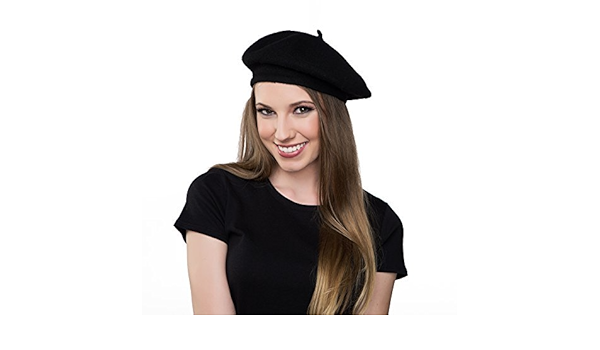 black beret hat