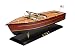 Produktbild Navyline Holz Modellboot mit Standfuß - Amerikanisches Motorboot - Länge 51cm