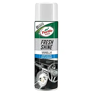 Turtle Wax Fresh Shine Interior Plastic & Dashboard Cleaner 500ml Vanilla