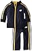 New Balance Baby-Boys Infant Brushed Tricot Jacket and Pant Set, Navy/Gold, 12 Months Color: Navy/Gold Size: 12 Months (Baby/Babe/Infant - Little ones)