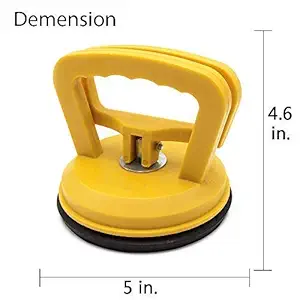 Atozshop11@Aluminium Alloy Single Plate Suction Cup Vacuum Glass Lifter Mover Dent Repair Puller