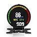 Produktbild ZHUOYUE HD TFT OBD Digital Speed Display Speedometer OBD2 Turbo Boost Druckmesser Alarm Ölwasser Temp Gauge OBDII Code Reader