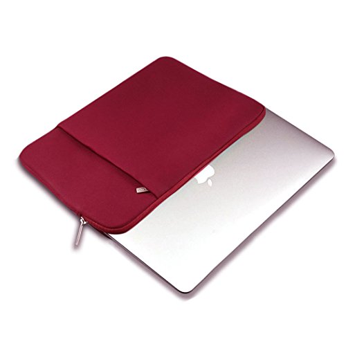 Ivencase   13-13 3 Zoll weiches Neopren H  lle Sleeve Laptoptasche  Schutzh  lle Tasche mit dem Rei  verschluss f  r 13 Zoll MacBook Air   Pro   Pro R