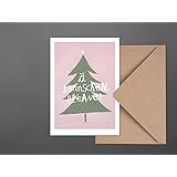 Weihnachtskarte / Die Tanne sagt No. 3