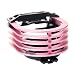 Produktbild GyAfam Auto Wasser Becherhalter, Polster, 4-Farben optional ABS Aluminium Legierung, Auto Steckdose Tassen Aschenbecher Halter, Rosa