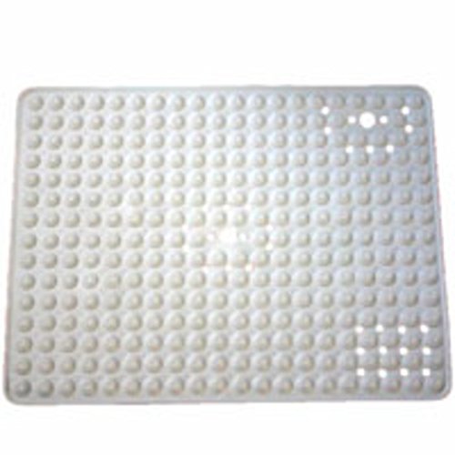 TAPPETO DOCCIA NON SLIP cm 60x80 BIANCO