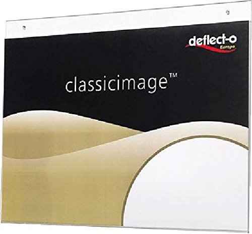 Preisvergleich Produktbild Deflecto Plakatträger A4 quer / 46901 quer glasklar