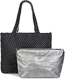 Maße Haupttasche: ca. 48 x 29 x 15 cm / Maße separate Innentasche (Umhängetasche): ca. 32 x 21 x 5 cm