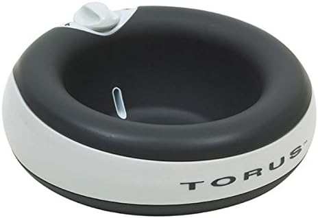 Ergonomic Pet Water Bowl - with An Integrated Active Carbon Filter - Functions Without Batteries or Electricity (2 litres: Diameter 35cm)