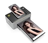 Stampanti istantanee portatili per smartphone e tablet 2 Kodak Dock Station 9 x 14 cm foto stampante con fortgeschrittener sublimations inchiostro della tecnologia di stampa & con foto konservierungs strato, compatibile con Android & ios – No WiFi