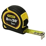 Stanley Pocket Tape 8M/26FT 25MM Carded 0-30-656