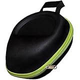 OFIXO Hard EVA Shell Headphones Storage Bag with Zipper Full Protection for Over the Ear Headphones and Compatible with all b