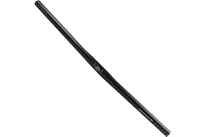 QOXEZY Manubrio per bici in alluminio, 600 mm, barra da 25,4 mm, per mountain bike , manubrio largo e lungo per bici da strada e mountain bike (manico dritto)