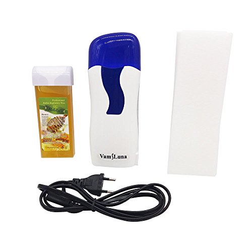 Depilatory Roll on Wax Heater Roller Waxing Hot Cartridge Hair Removal Warmer