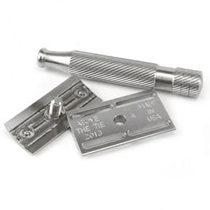 Above The Tie Atlas Regular R1 All Stainless Steel Closed Comb Safety Razor - No Blades Included - Image 3