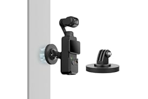 SUREWO Magnetyczny uchwyt na kamerę do DJI Osmo Pocket 3, podstawa magnetyczna na biurko stojak adapter rozszerzeń uchwyt montażowy kompatybilny z DJI Osmo Pocket 3 akcesoria