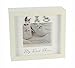 Bambino by Juliana 'My First Shoes' Baby Keepsake Display Box