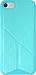 Produktbild Ozaki O!Coat 0.3+ Totem Versatile Schutzhülle für Apple iPhone 7/8 in Hellblau [Standfunktion im Hoch- und Querformat | Strukturierte Oberfläche | Schlankes Design] - OC777BU