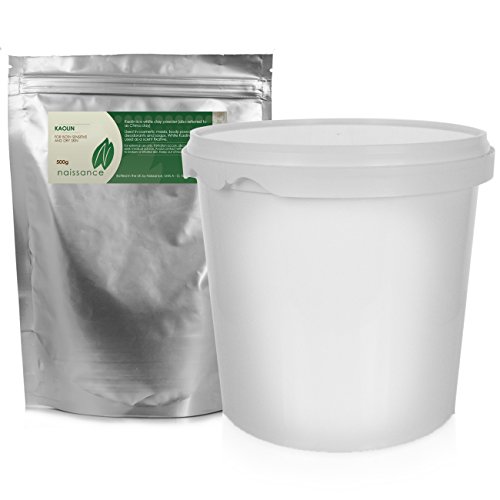 Naissance Kaolin Clay BP with Storage Pot 500g 100% Pure