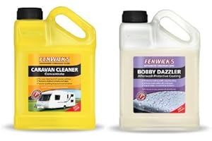 Fenwicks Caravan Cleaner 1L & Fenwicks Bobby Dazzler Twin Pack Deal
