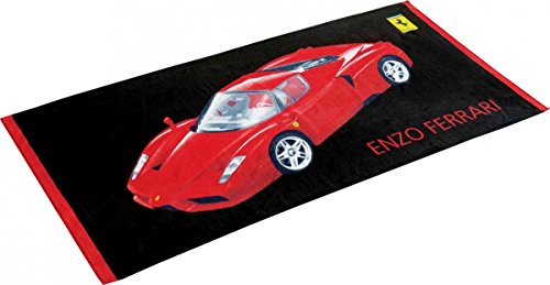 Preisvergleich Produktbild Strandtuch 86x163cm Enzo Ferrari Badetuch Handtuch