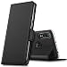 Produktbild GEEMAI für Honor 8A Hülle, handyhüllen Flip Hülle Wallet Stylish mit Standfunktion und Magnetisch PU Tasche Schutzhülle passt für Honor 8A Smartphone, Schwarz