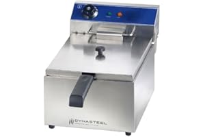 DYNASTEEL Friteuse Professionnelle - 10 L