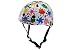 Produktbild kiddimoto 2kmh046s - Design Sport Helm Splatz, Farbkleckse Gr. S für Kopfumfang 48-53 cm, 2-5 Jahre