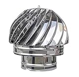 schornsteinaufsatz Dieser Aufsatz wird über Kaminrohr mit 150mm Durchmesser gesteckt.