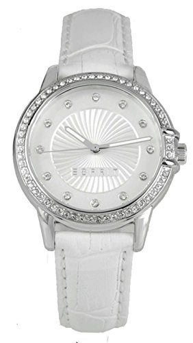 Esprit Damen-Armbanduhr Fantasy Analog Quarz Leder ES106992004