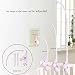 SHILOH Baby Crib Mobile with Musical Box & Holder, Pink Airship