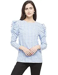 Globus Frilled Sleeve Top