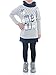 Brums Girls 153Bgim Dress, gray (805 grigio melange), size 4Y (104 cm)