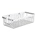 Produktbild SHOW Caddy Duschkorb Rechteck, Duschablage aus Aluminium, Badezimmer Duschzubehör für Badezimmer und Küche Duschregal, Badregal für Seife, Shampoo,Silver,29.5cm