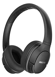 PHILIPS ActionFit Bluetooth Wireless On Ear Headphones with mic Black