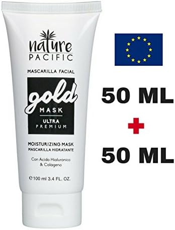 Blackheads Mask, Moisturising Mask, Hyaluronic Acid and Collagen, Vitamins, Anti-Age, Anti-Ageing, Gold Mask Gold, Moisturising Facial Cream, 100 ml