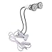 Produktbild Doppelkopf 28W LED Wachsen Licht 360 Flexibler Pflanzenlampen-Halter-Clip Für Zimmerpflanze-Blumen-Gemüsegewächshaus-Hydroponik-LED-Licht
