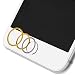 Produktbild iprotect Home Button Protector Schutzring in Gold für iPhone 5s / 6 / 6Plus
