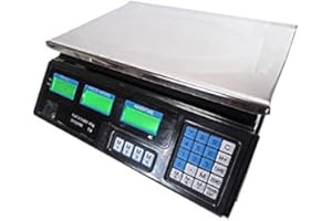 Deals BILANCIA ELETTRONICA DIGITALE PROFESSIONALE BATTERIA MAX 40 KG ACS-017 INOX 2g