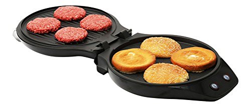 3 in 1 Pizza Maker Kontaktgrill Burger Panini Maker 1200 Watt - 3