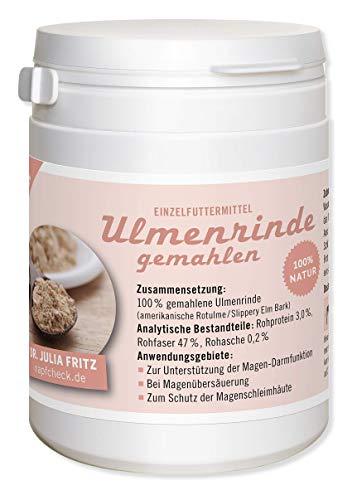 napfcheck Ulmenrinde molidos para Perros y Gatos - 60 g