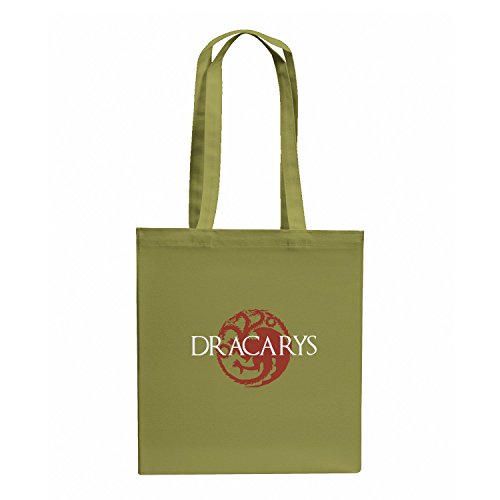 Preisvergleich Produktbild NERDO Dracarys - Stoffbeutel, oliv
