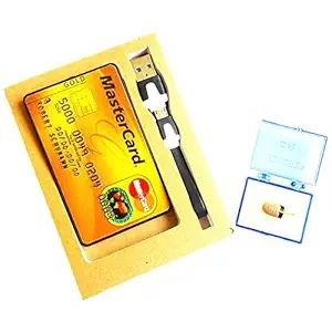 CAM 360 Spy GSM ATM Card with Nano Earpiece Dual Way Talking Invisible Earpiece with GSM ID Card Transmitter