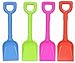 Price comparison product image Set Of 12 Mixed Colour 9" Small Kid's Plastic Beach Spade